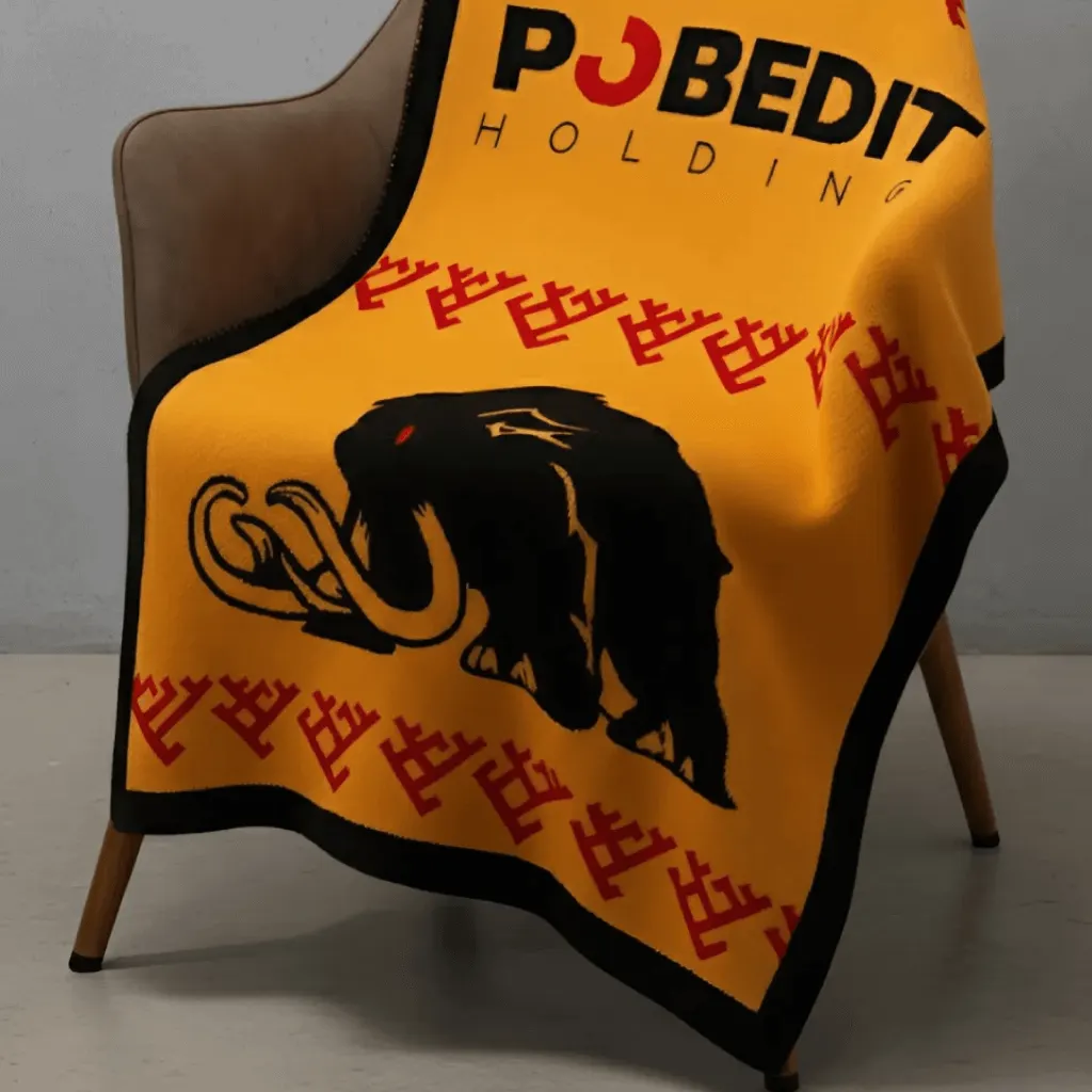 Фирменный мерч POBEDIT с характером: Общий ритм комплекта и взаимное положение предметов.