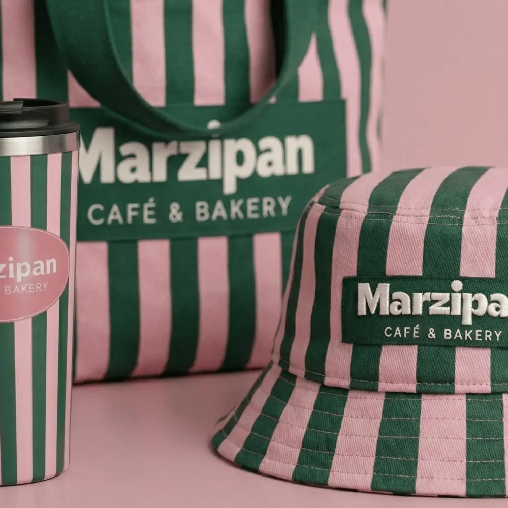 Летняя мерч-коллекция Marzipan Café, фотография проекта 5