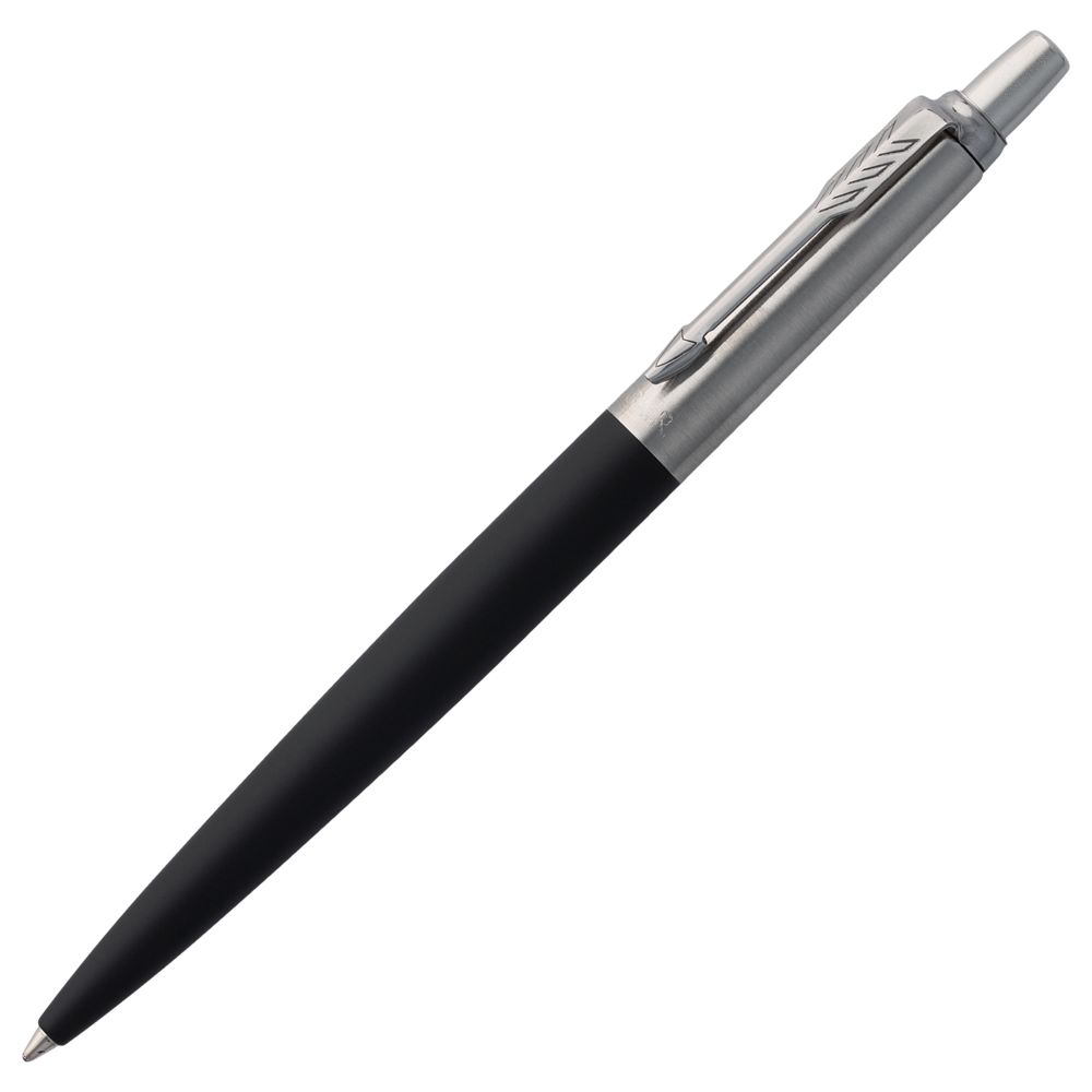 Ручка шариковая Parker Jotter Core K63, черный с серебристым, черный