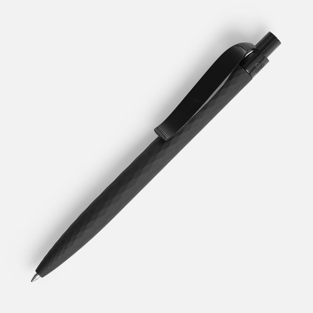 Ручка шариковая Prodir QS01 PRP-P Soft Touch, черная