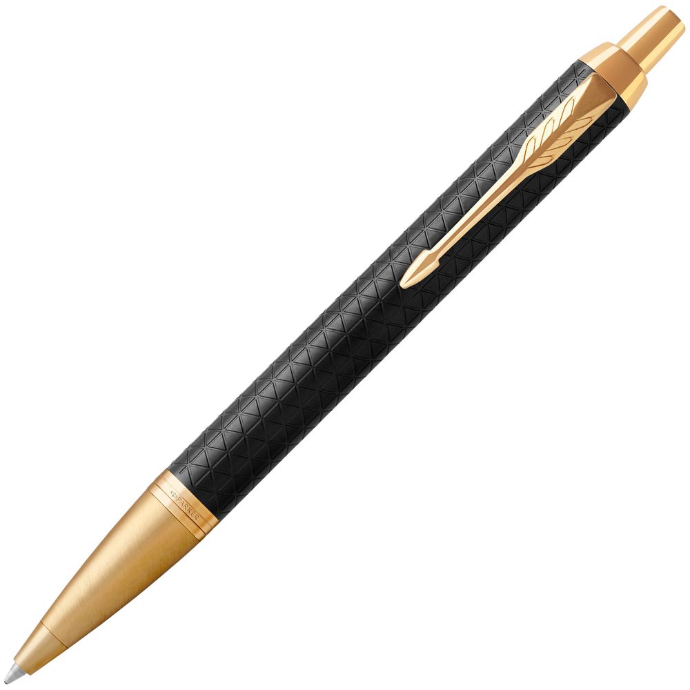 Ручка шариковая Parker IM Premium Black/Gold GT, без уточнения
