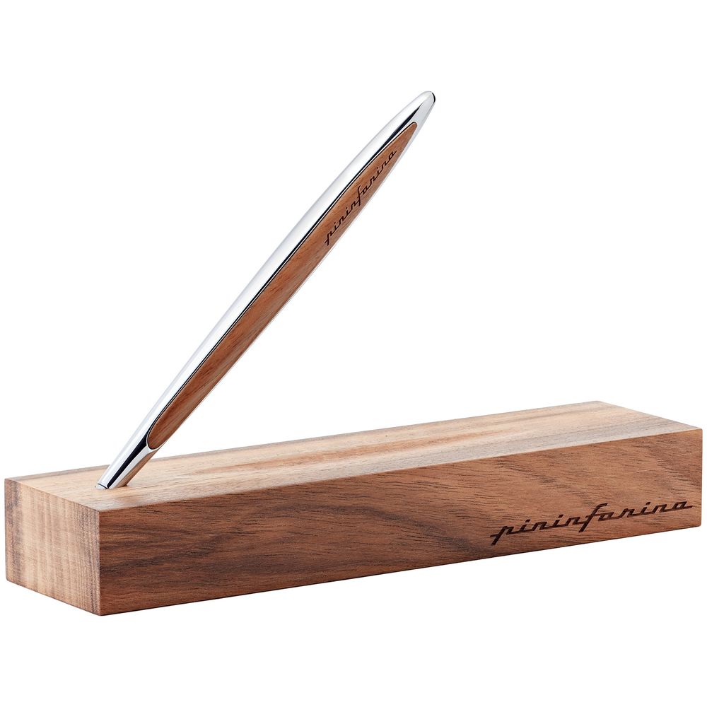 Шариковая ручка Cambiano Shiny Chrome Walnut, без уточнения
