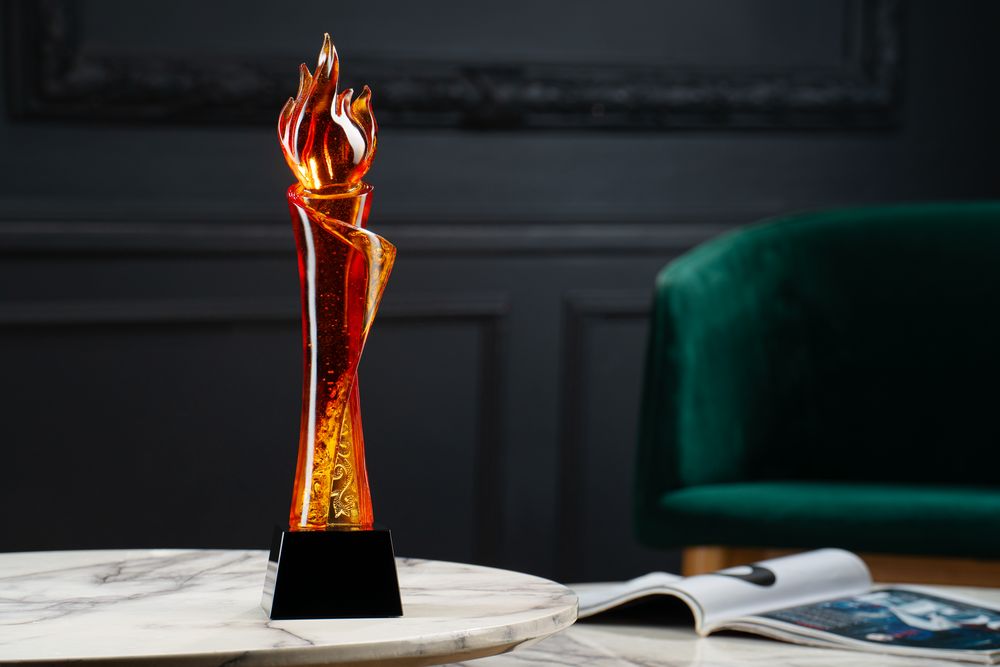 Стела Glasso Flame — наградные стелы на заказ