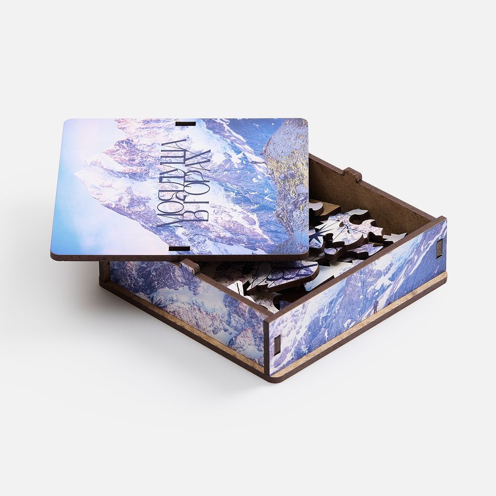 Деревянный пазл в шкатулке PuzzleBox на заказ, без уточнения