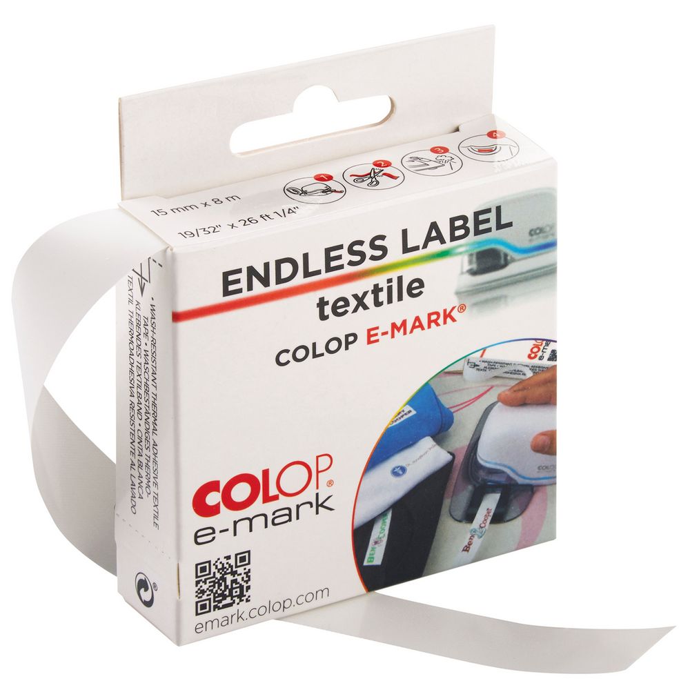 Термоклеевая лента Colop E-mark для текстиля, без уточнения