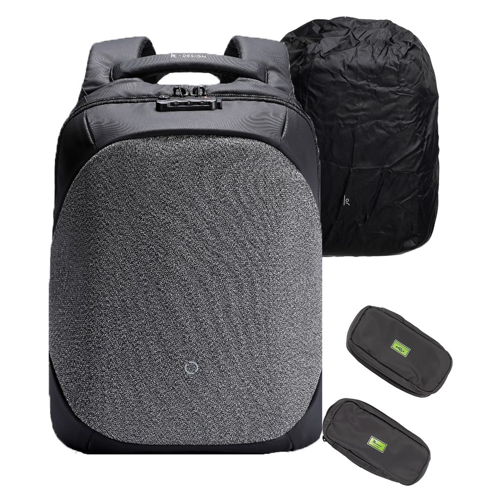 Рюкзак ClickPack Pro, черный с серым, черный