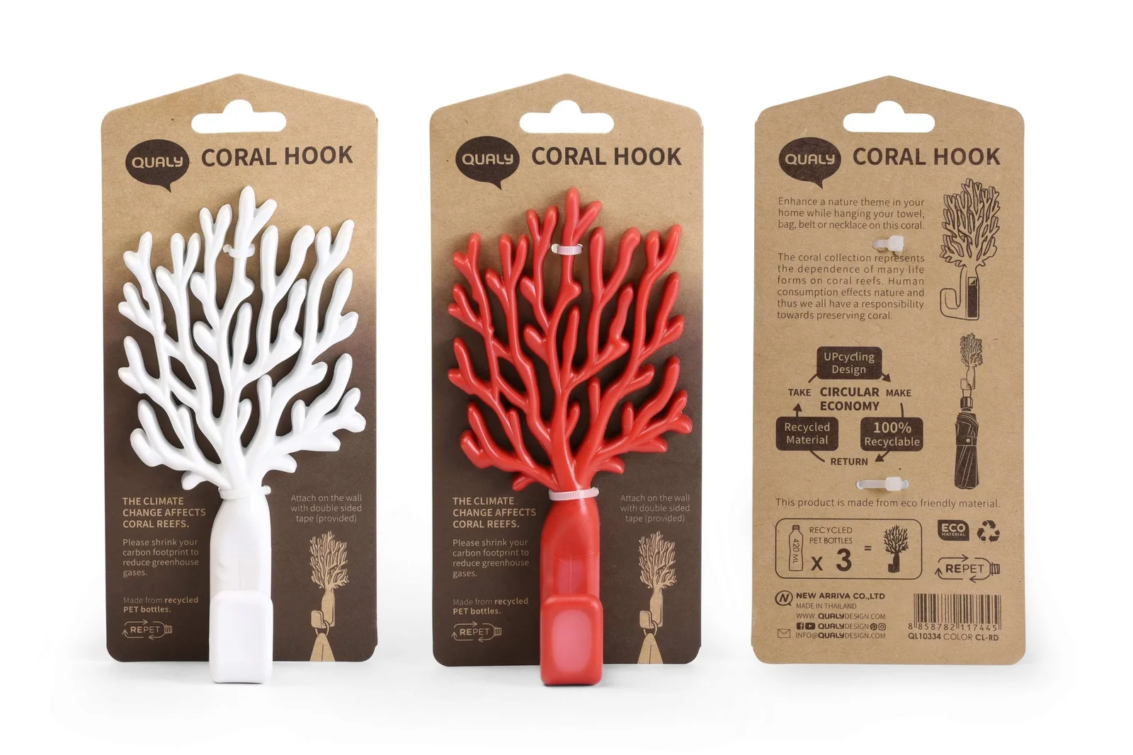 Крючок Coral, Белый