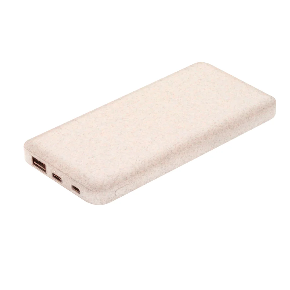 Внешний аккумулятор Silosymmo 10000 mAh, натуральный, Бежевый