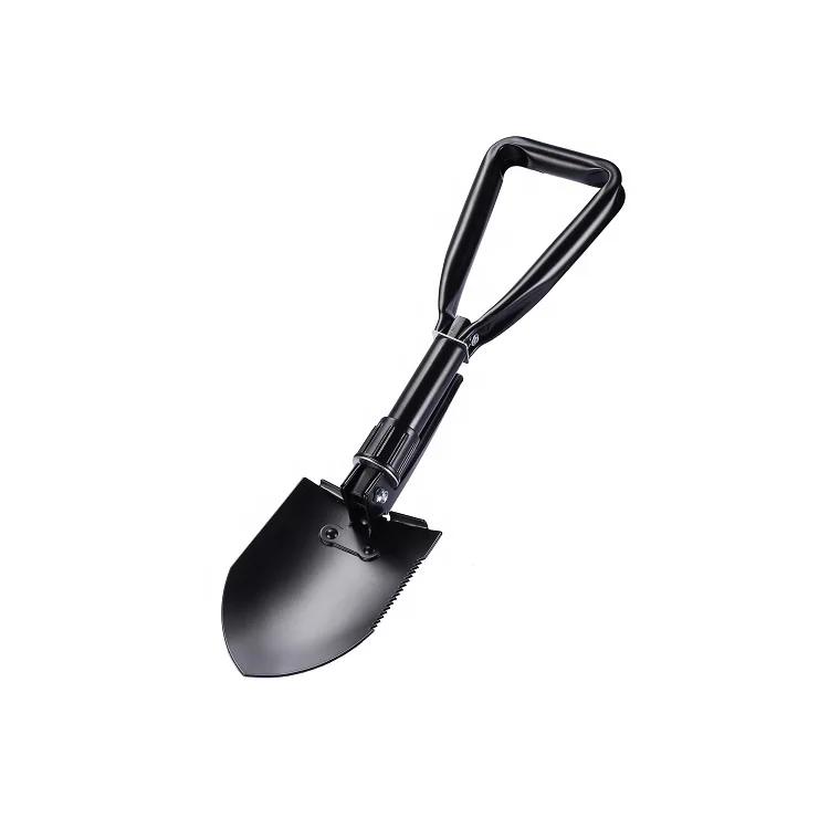 Лопата складная Multi Shovel Pro, чёрная, Чёрный