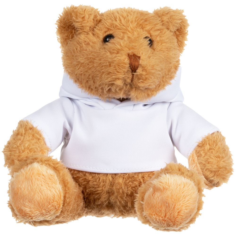 Мягкая игрушка «Мишка Cuddleton» в белом худи, без уточнения
