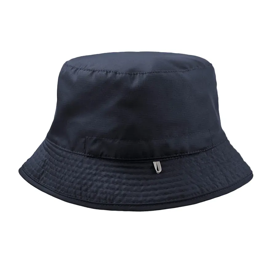 Панама BUCKET POCKET, темно-синий-серый, 100% нейлон, 85 г/м2 — панамы с логотипом