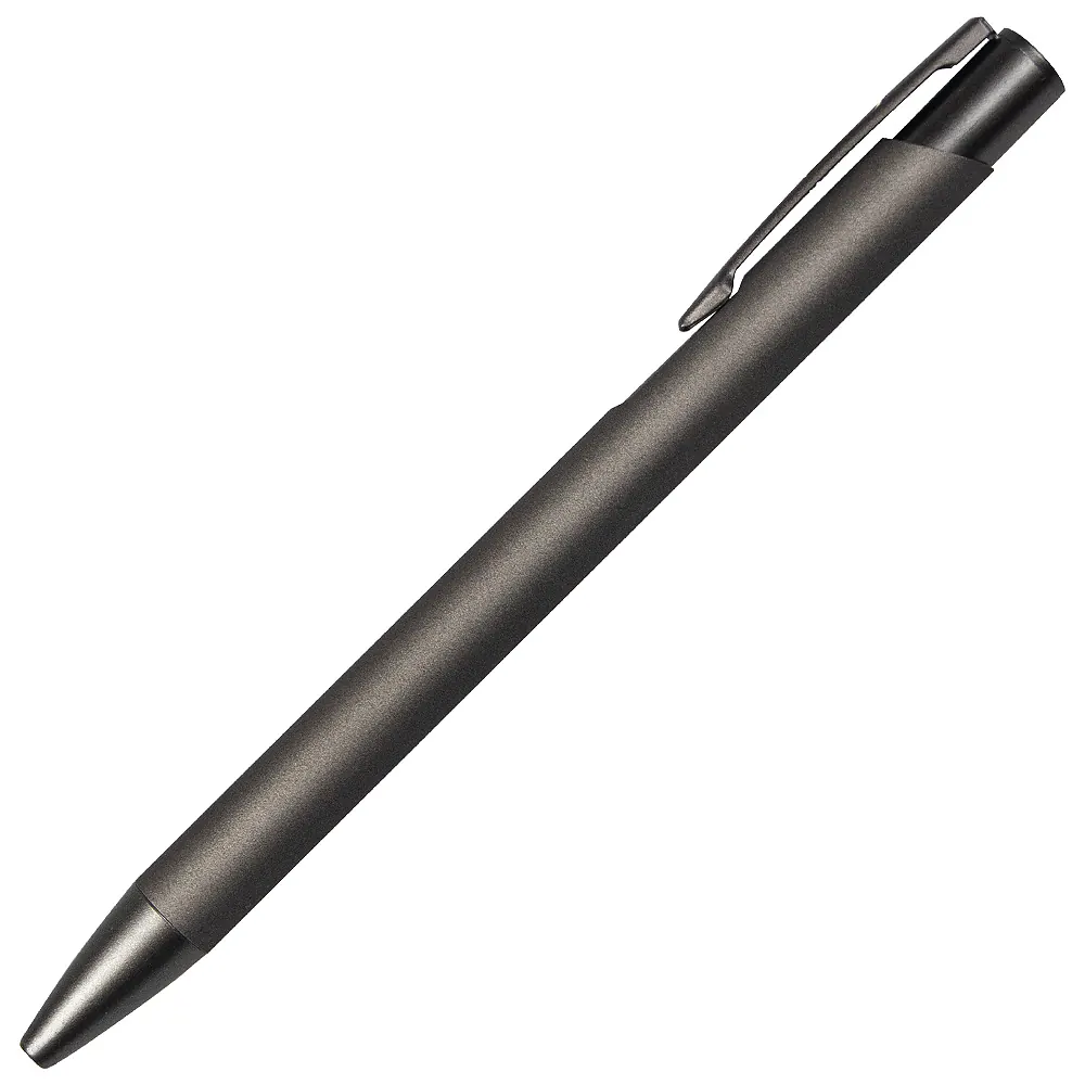 Ручка шариковая Legend Soft Touch Monochrome Requis, серая, темно-серый