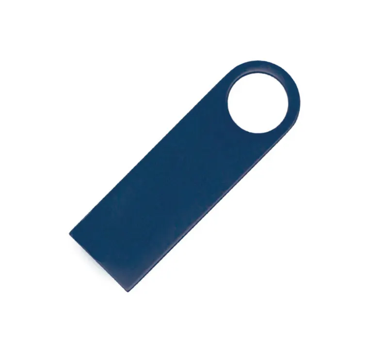 Флеш накопитель USB 2.0 Ring 32GB, металл, серый, темно-синий / синий