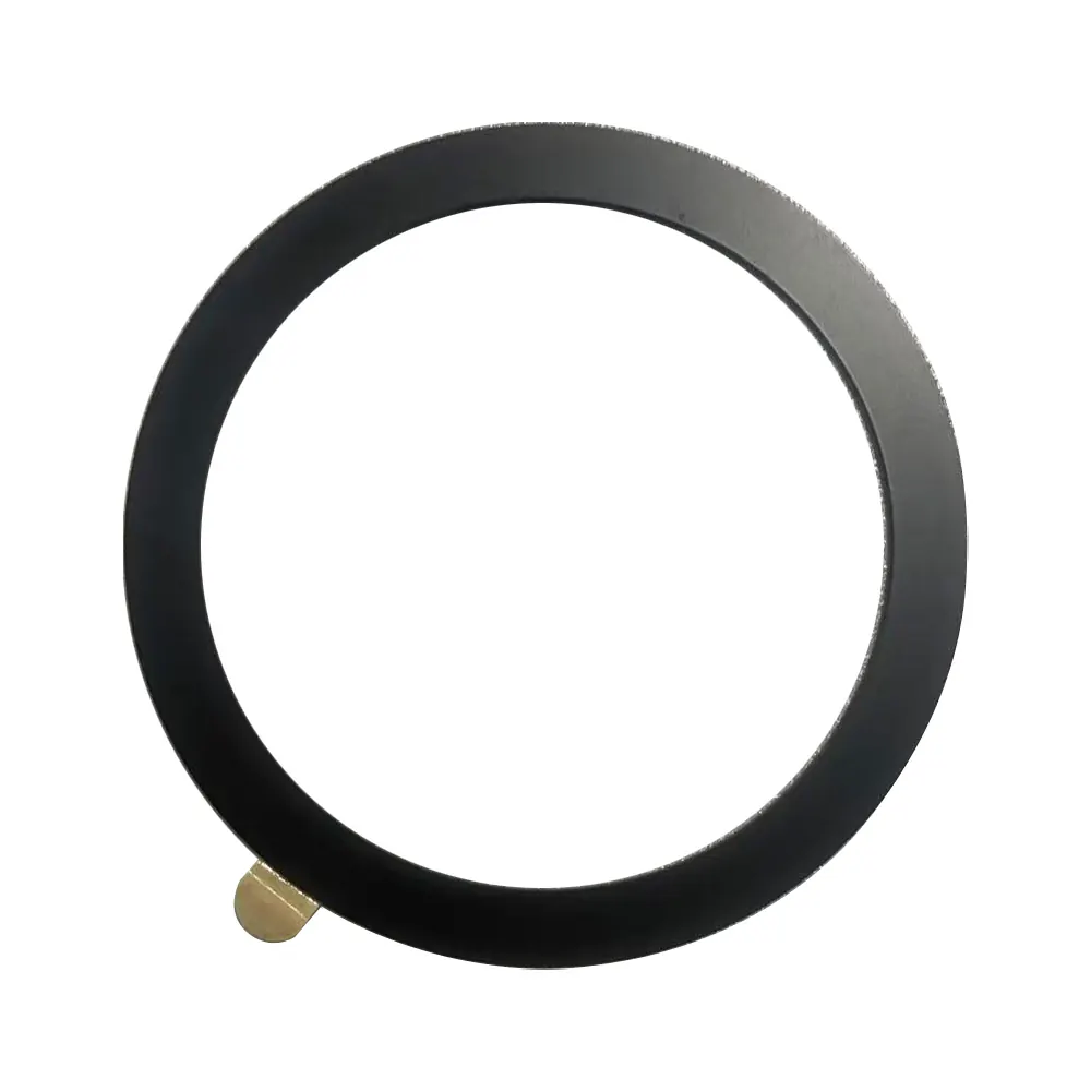 Соединительное кольцо-магнит "Magsafe Ring" для всех видов смартфонов с беспроводной зарядкой, черное, черный