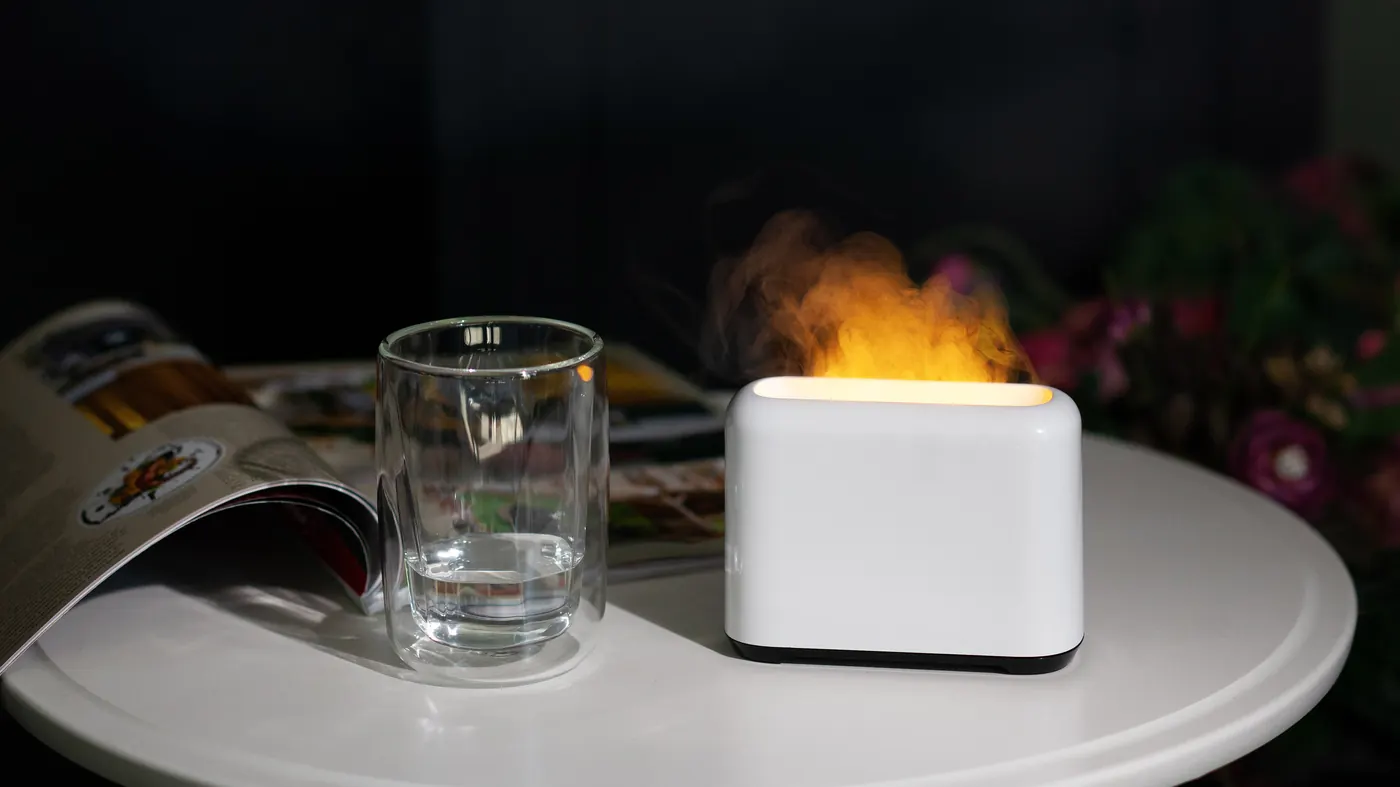 Увлажнитель "Flame" с эффектом пламени — наборы с электроникой с логотипом