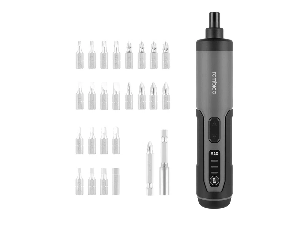 Отвертка аккумуляторная MyKit B1, серый, черный