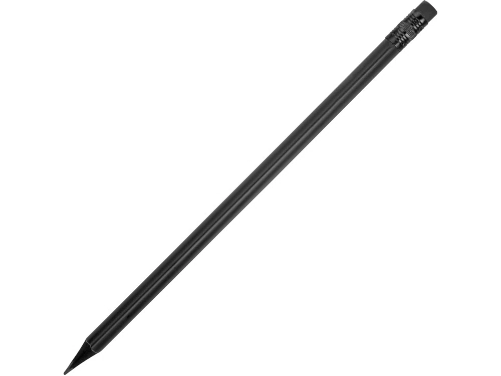 Карандаш трехгранный Blackie 3D, черный