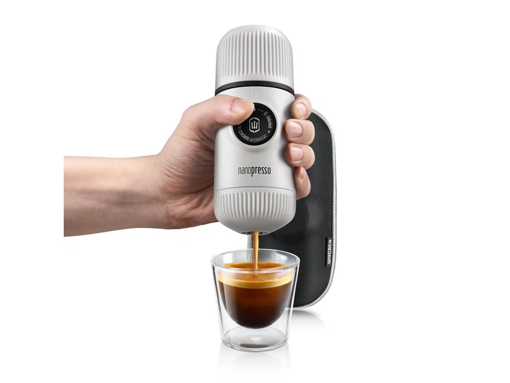 Ручная мини кофемашина Nanopresso Elements, белый