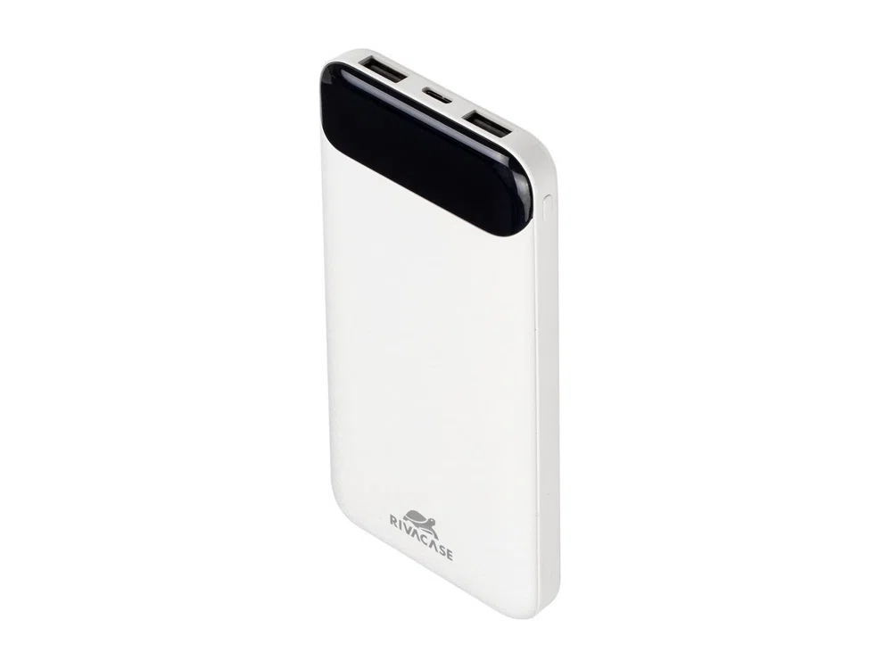 Внешний аккумулятор с дисплеем VA2240, 10000 mAh, белый