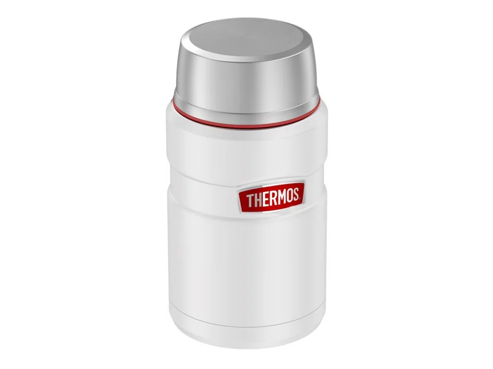 Термос для еды с ложкой SK3020, 710 мл, белый