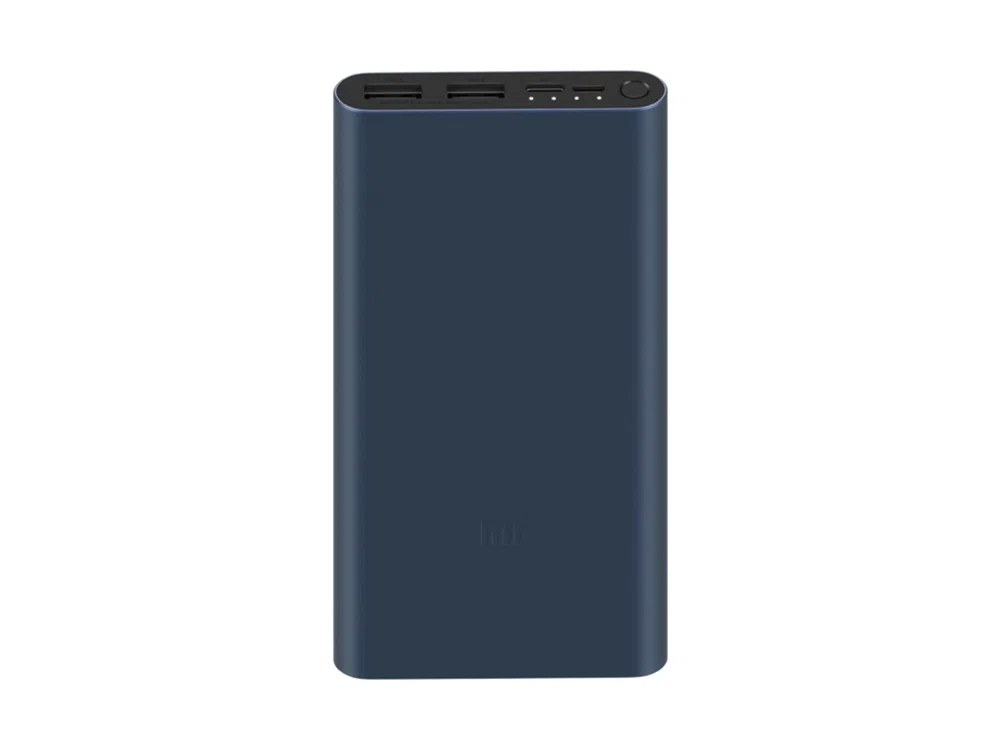 Внешний аккумулятор Mi Power Bank 3 18W Fast Charge, 10000 мАч, темно-синий