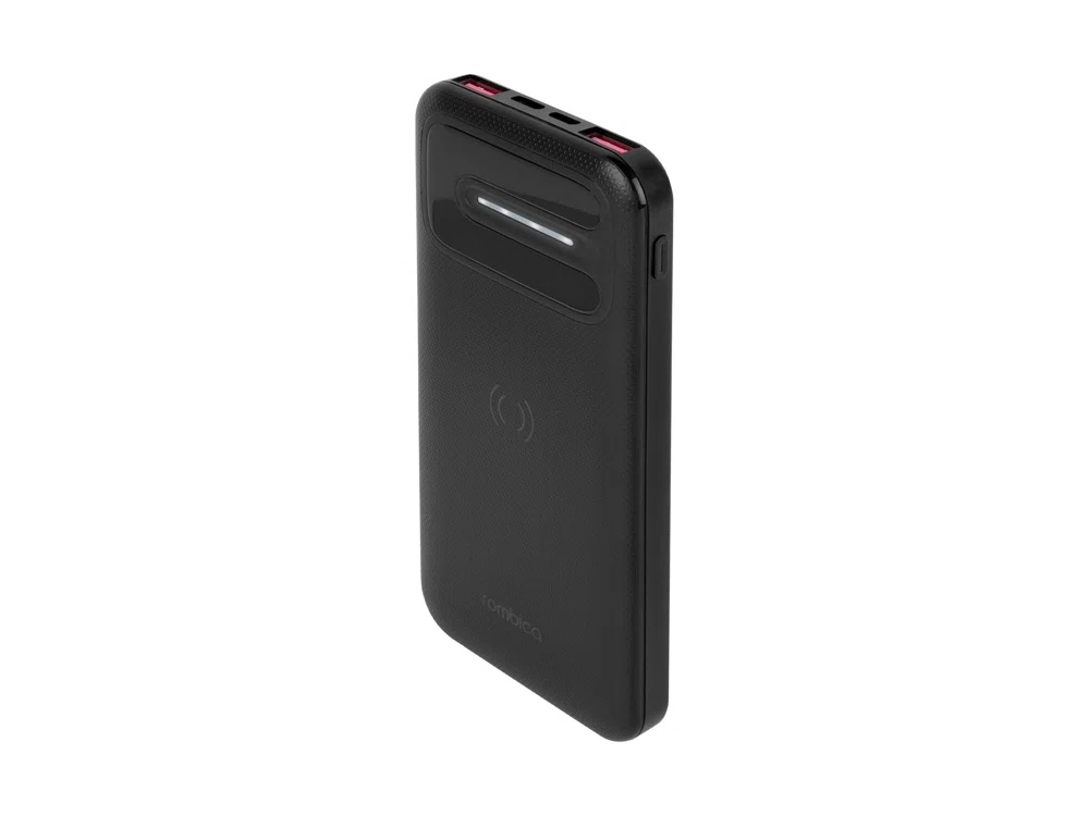 Внешний беспроводной аккумулятор NEO Discover Pro, 10000 mAh, черный