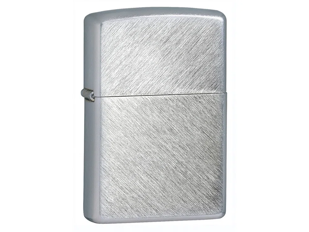 Зажигалка ZIPPO с покрытием Herringbone Sweep, серебристый