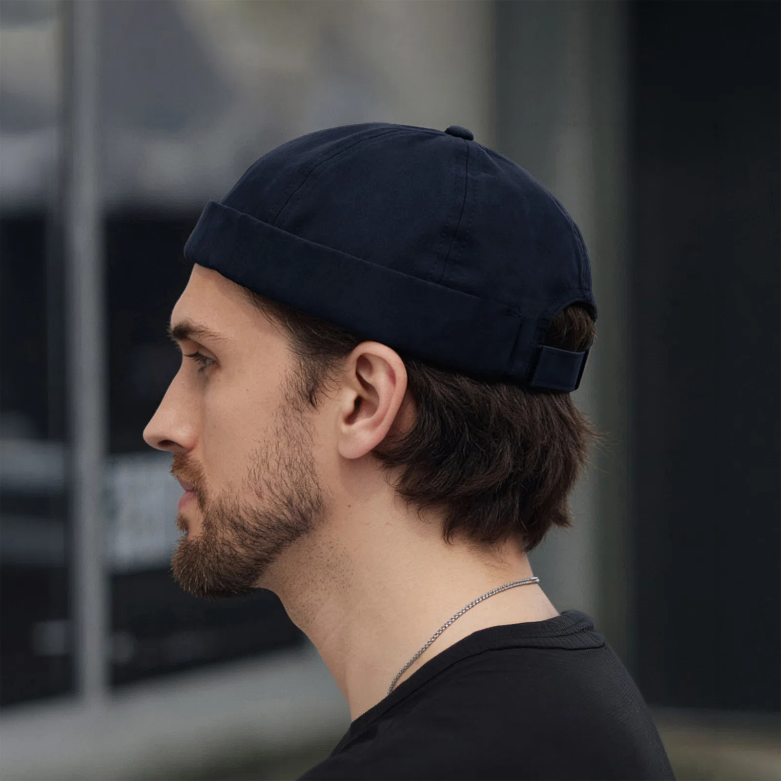 Шапка Docker Hat, унисекс, темно-синий