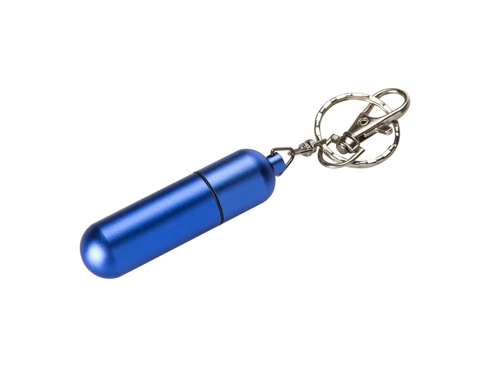 USB 2.0- флешка на 512 Мб Ампула, синий