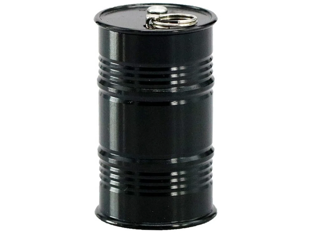 USB 2.0- флешка на 8 Гб Бочка, черный