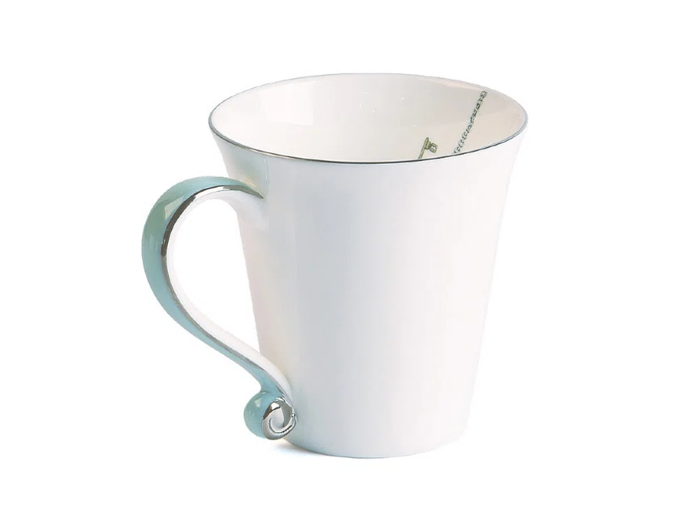 Кружка CUP ALICE BLU, белый