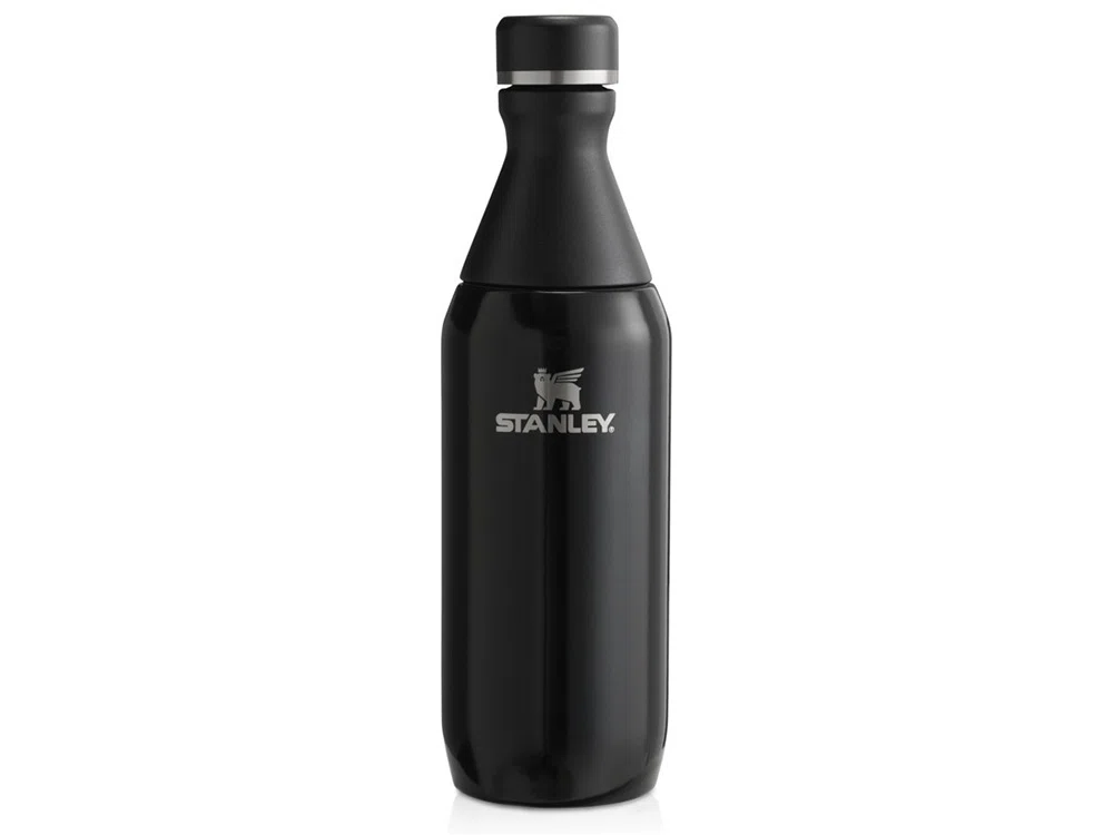 Бутылка для воды Stanley All Day Slim, 350 мл, черный глянцевый