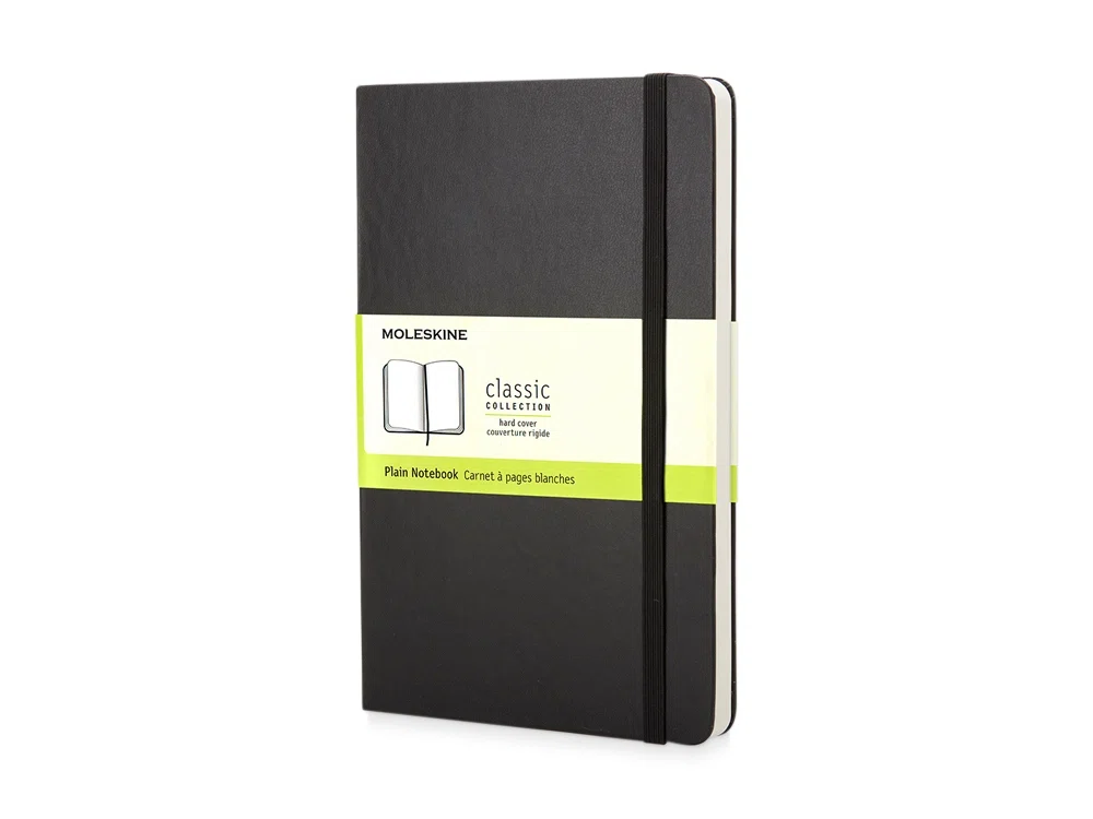 Записная книжка А6 (Pocket) Classic (нелинованный), черный