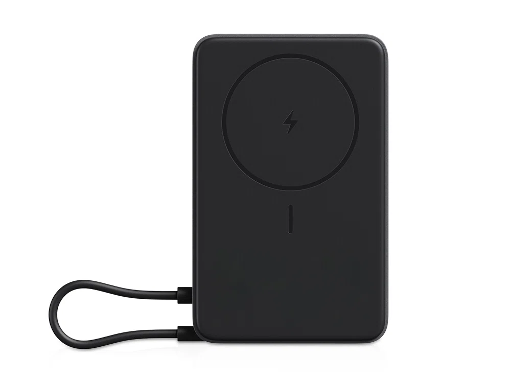 Внешний аккумулятор Xiaomi Magnetic Power Bank with Built-in Stand, 10000 мАч, черный