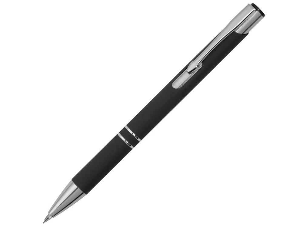 Карандаш механический Legend Pencil soft-touch, черный