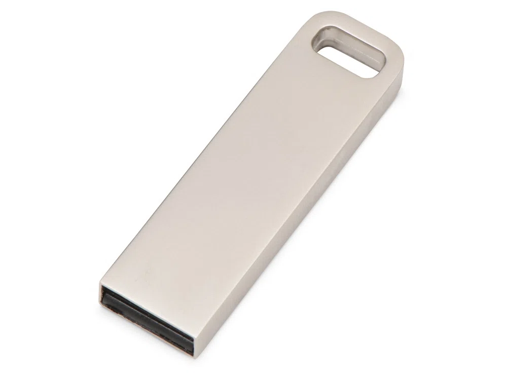 USB 3.0- флешка на 16 Гб Fero с мини-чипом, серебристый