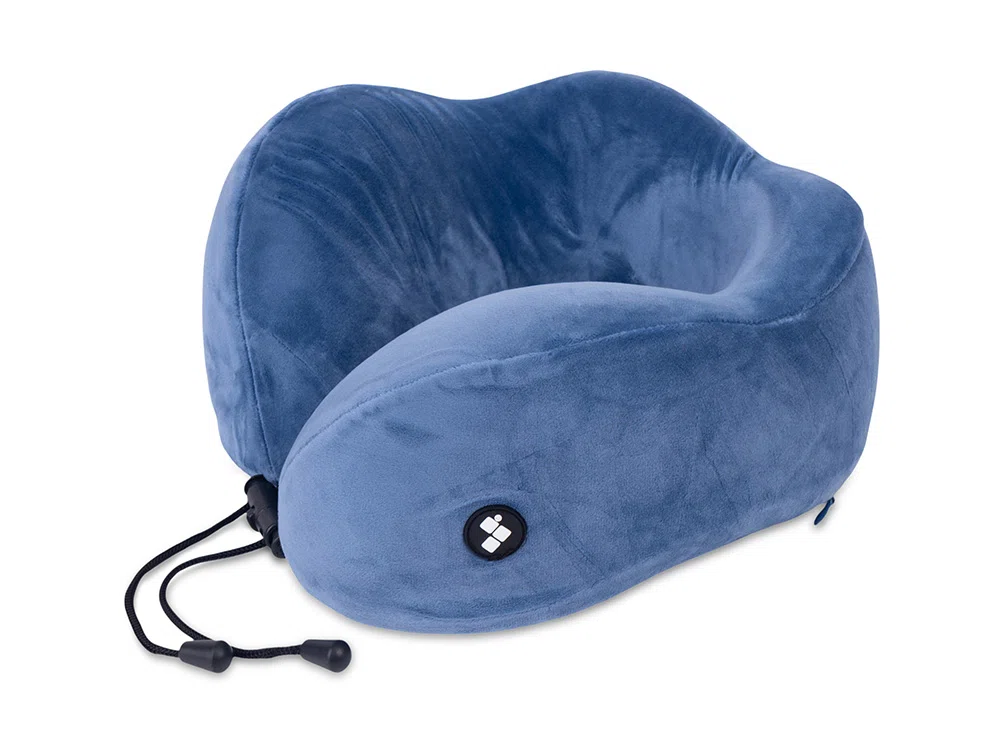 Подушка для путешествий с эффектом памяти Bluewinder, синий