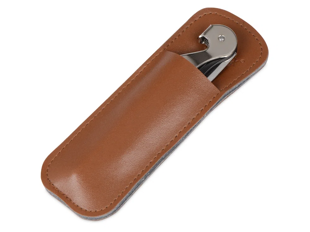 Футляр для штопора Corkscrew Case, коричневый