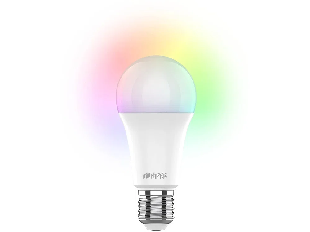 Умная LED лампочка IoT A61 RGB, белый