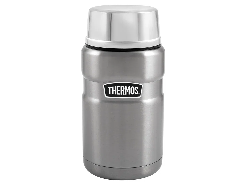 Термос для еды с ложкой Thermos SK3020ST, стальной