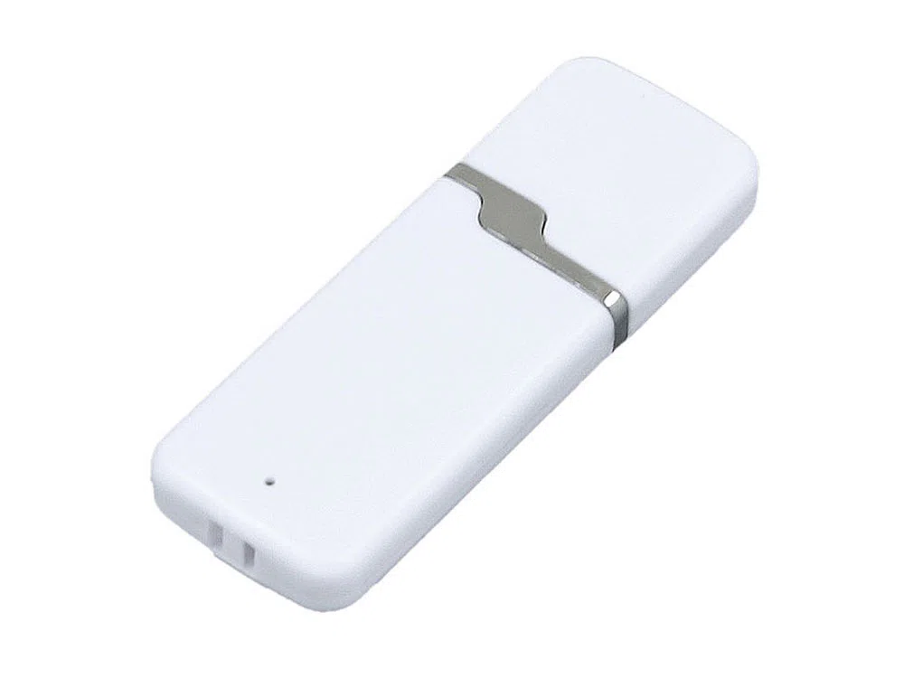 USB 3.0- флешка на 128 Гб с оригинальным колпачком, белый