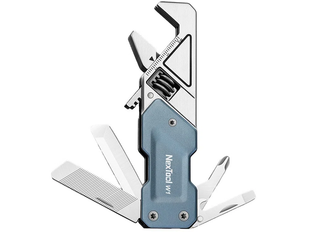 Мультитул-ключ Nextool Light Wrench W1, серый