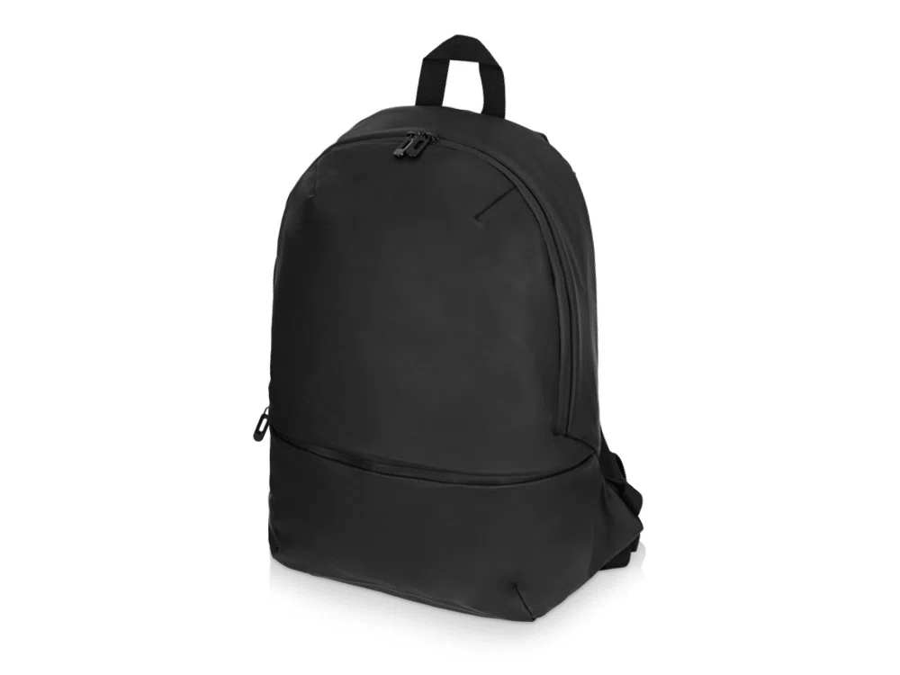 Рюкзак Glam для ноутбука 15 из мягкой экокожи, черный