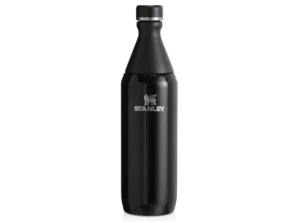 Бутылка для воды Stanley All Day Slim, 600 мл, черный глянцевый