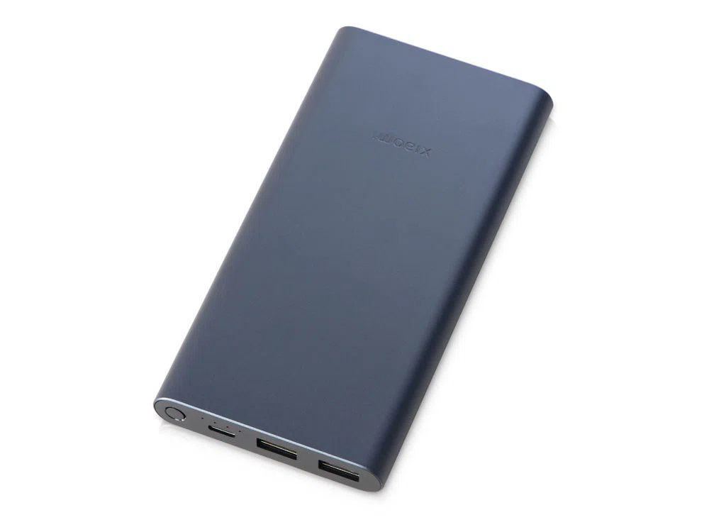 Внешний аккумулятор 22.5W Power Bank с быстрой зарядкой QC/PD, 10000 mAh, синий, черный