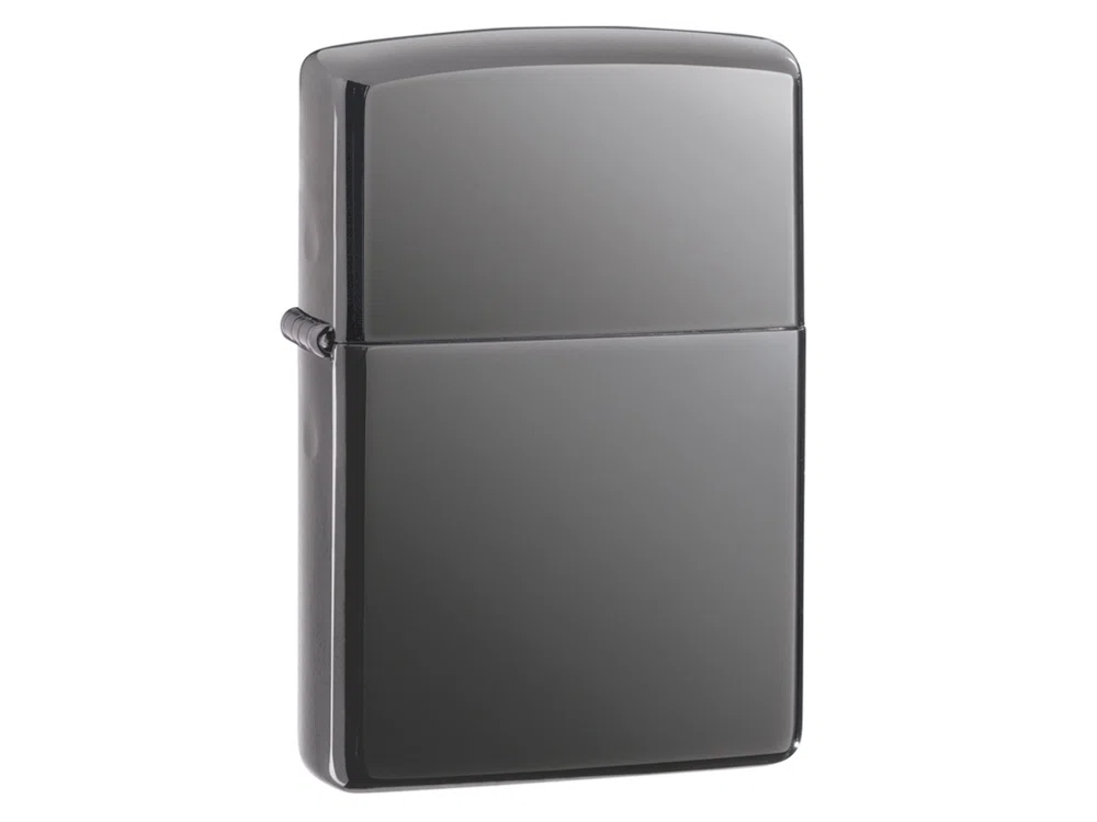 Зажигалка ZIPPO Classic с покрытием Black Ice®, черный