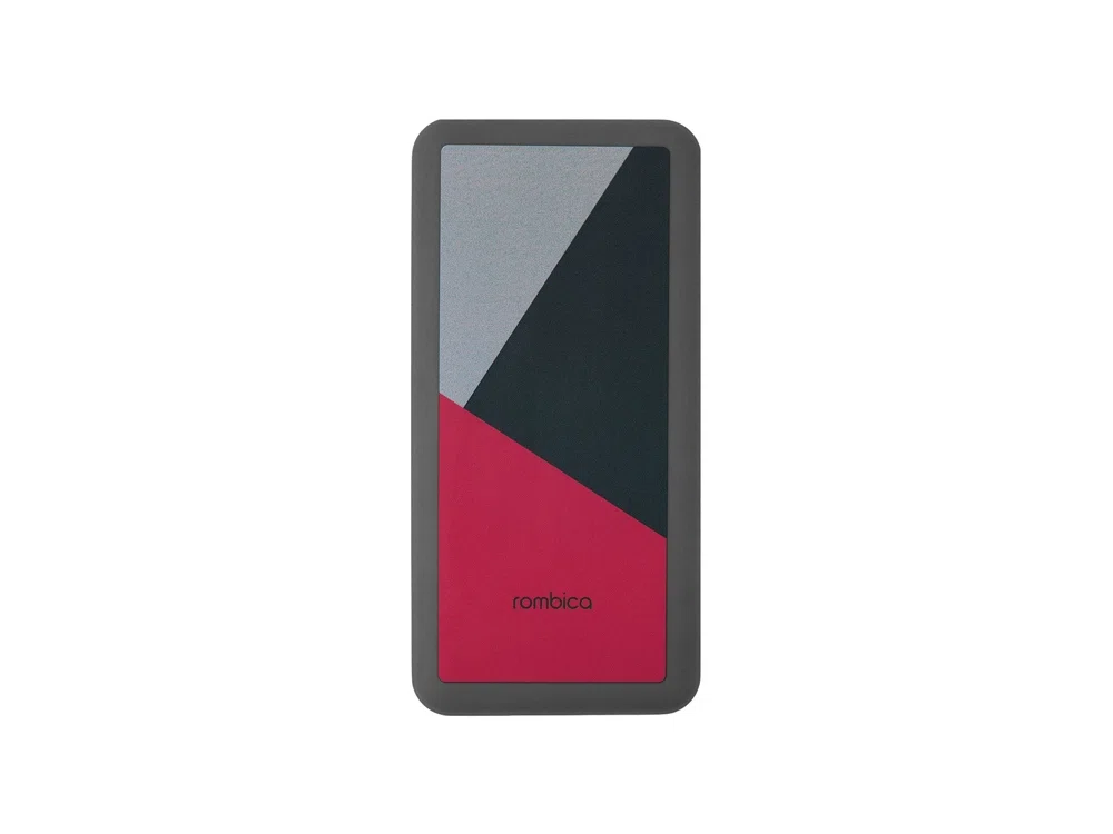 Внешний аккумулятор NEO Bright, 10000 mAh, серый, черный, красный