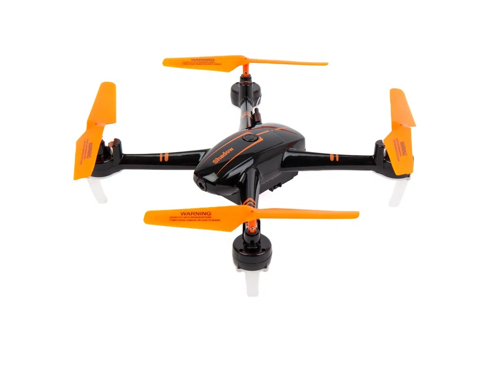 Радиоуправляемый квадрокоптер SHADOW FPV, черный/оранжевый