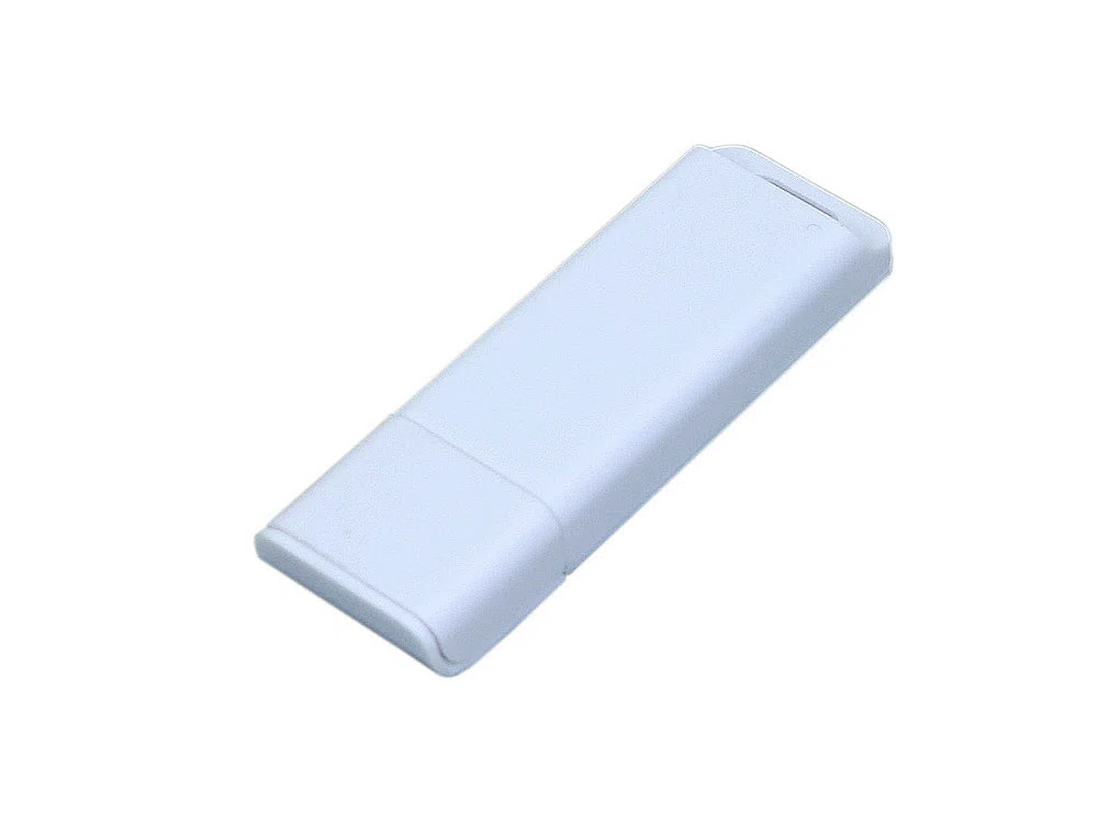 USB 3.0- флешка на 32 Гб с оригинальным двухцветным корпусом, белый
