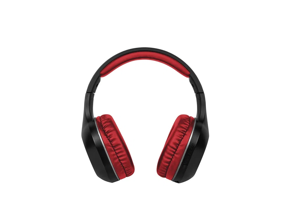 Беспроводные наушники mySound BH-17 ANC, черный, красный